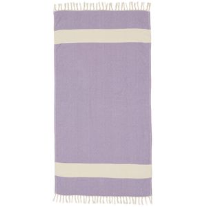 Purple Diamond Turkish Beach Towel - 100cm x 160cm
