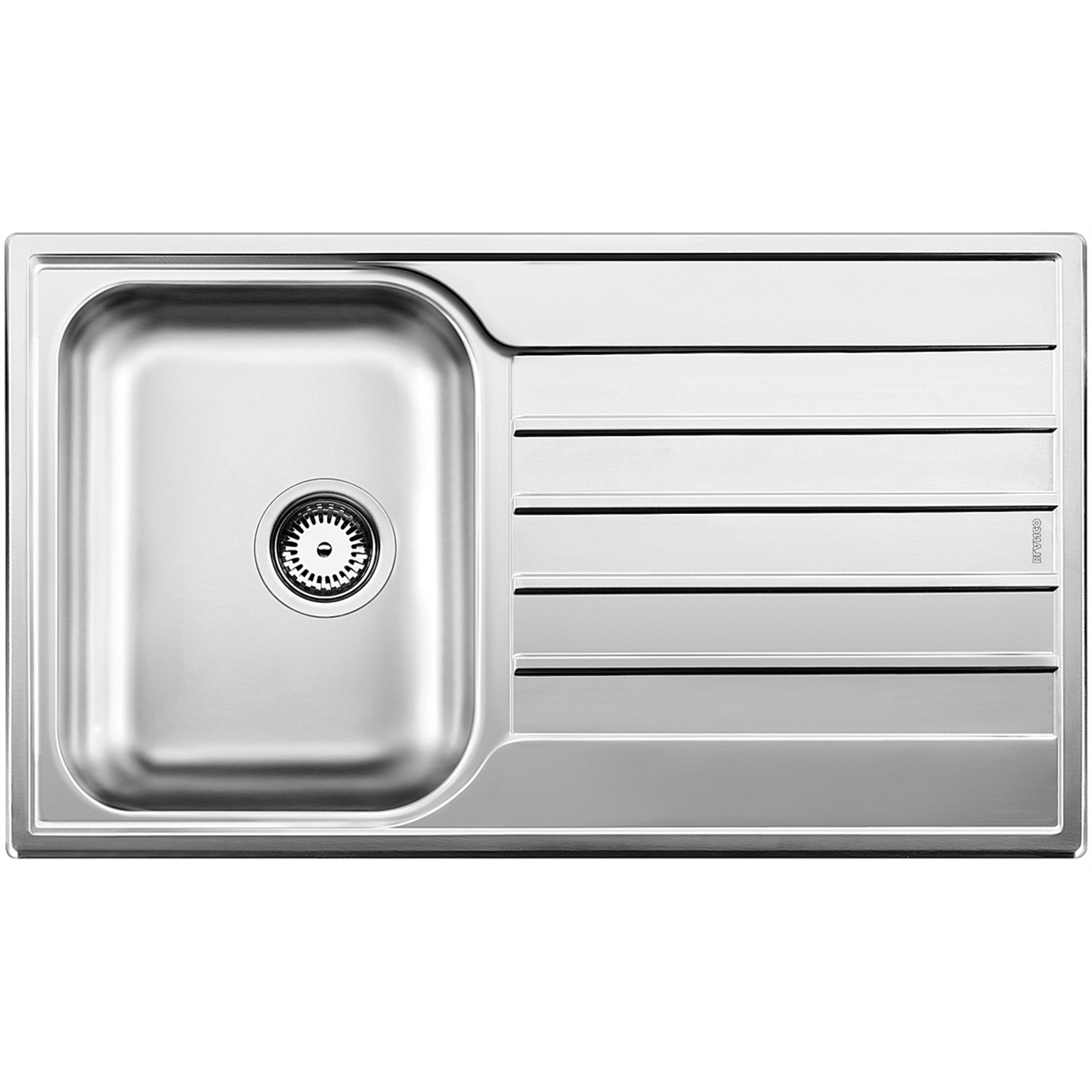 Blanco Median Left Hand Double Bowl With Drainer Inset Sink thumbnail 2