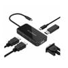 Simplecom Da451 5-in-1 Usb-c Multiport Adapter Mst Hub With Vga And Dual Hdmi