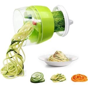 Catzon 4-in-1 Handheld Spiralizer for Vegetables
