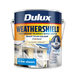 Dulux 4L Classic Cream Low Sheen Weathershield Exterior Paint - 4L