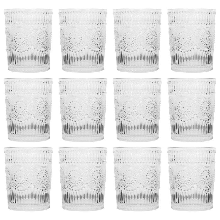 Argon Tableware Amore Glass Tumblers - 300ml - Pack of 12