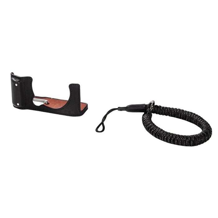 SmallRig Camera Leather Half Case Kit for FUJIFILM X-M5 (Black) 4879