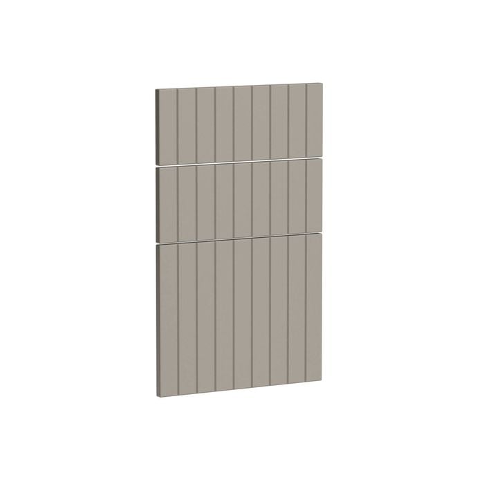 Kaboodle 450mm Cardamom V-Groove 3 Drawer Panels