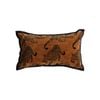SOGA 30cm Throw Pillow Dark Brown Leopard Lumbar Decorative