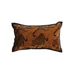 SOGA 30cm Throw Pillow Dark Brown Leopard Lumbar Decorative