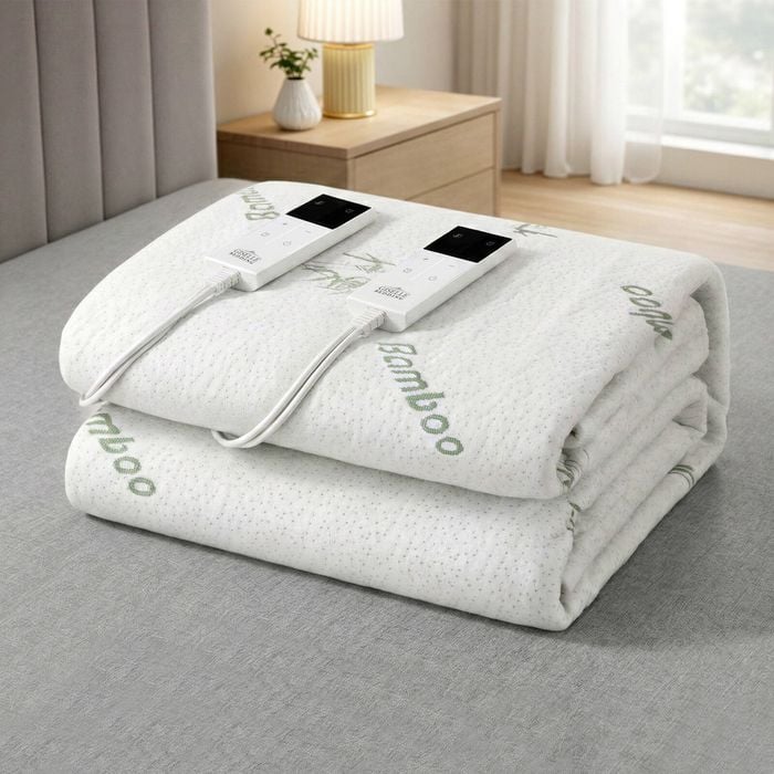 Giselle Heated Electric Blanket Bamboo - Double