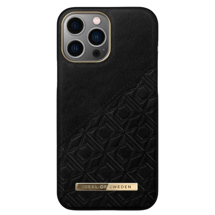 Ideal Of Sweden Atelier Case (suits Iphone 13 Pro Max) - Embossed Black