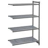 Cambro Shelving Add On Unit Camshelving Basics Plus 4 Tier 1830x1375x540mm Commercial Storage