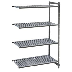 Cambro Shelving Add On Unit Camshelving Basics Plus 4 Tier 1830x1375x540mm Commercial Storage