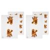 2x 2pc Ashdene Puppy Love Groodle Kitchen Tea Towel 50x70cm - White