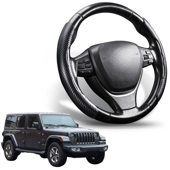 Segmented Steering Wheel Cover for Jeep Wrangler 2006 - 2018 (2-Door JK)