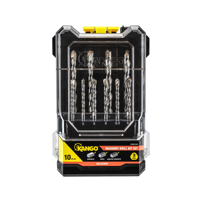 Kango 10 Piece Masonry Drill Bit Set