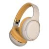Jr H6 Foldable Bluetooth 5.3 Wireless Headphone (Beige)
