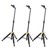 3PK Hercules AGS Auto Grab Single Guitar Stand w/ Rest MC6
