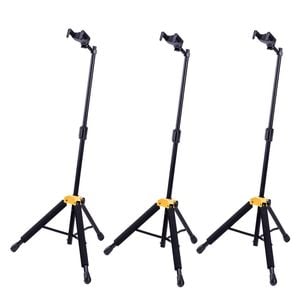 3PK Hercules AGS Auto Grab Single Guitar Stand w/ Rest MC6