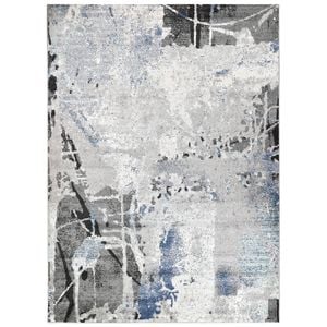 Capri Canvas 280x380 Dark Grey Rug