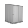 Absco Sheds 1.52 x 1.52 x 2.08m Space Saver Single Door Garden Shed - Zincalume