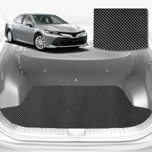 6D Diamond Car Boot Mat for Toyota Camry (XV70)2018-Current-Cargo Mat-Black-Outback GT