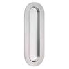 Lemaar 150 x 50mm Satin Chrome Radius Flush Pull