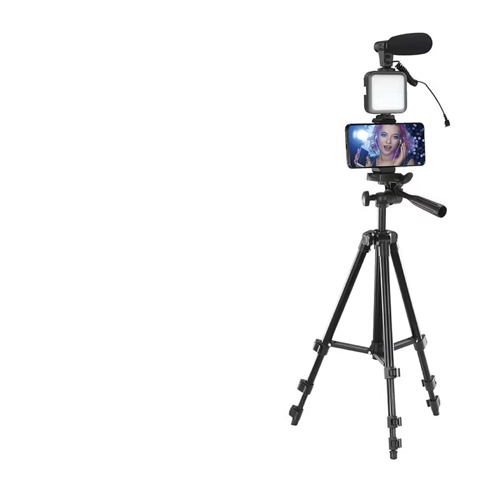 Vivitar Ultimate Essential Vlogging Kit - Black