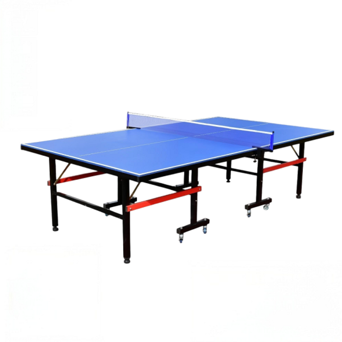 TOPONE 16mm SMC Top Steel Leg Outdoor Tennis Table  Home Game - Blue
