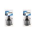 2PK Formula Sports Plastic Kelly Pool Shaker & Marbles - Black