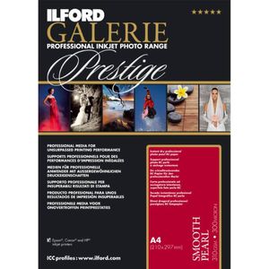 Ilford Ilford Galerie Prestige Smooth Pearl Inkjet RC Photo Photographic Paper Sheets 310GSM - A4 - 30 Sheets
