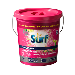 Surf 9kg Rose Fresh Professional Laundry Powder Bucket