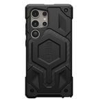 UAG Monarch Pro Magnetic Samsung Galaxy S24 Ultra 5G (6.8') Case - Carbon Fiber (214416114242), 25 ft. Drop Protection (7.6M), M