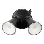 Brilliant Black Lamy DIY Twin Security Light