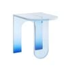 Nordhavn Blue Acrylic Bedside Table