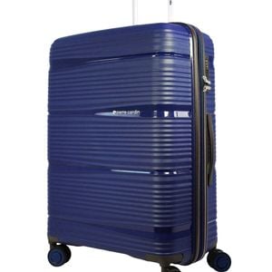 Pierre Cardin Normandy Medium 117L Hard Shell Case Suitcase Travel Luggage Navy