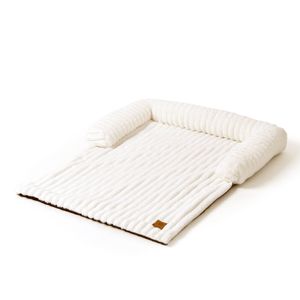Charlie's Cloud Bolster Sofa Protector Dog Bed Cream Medium