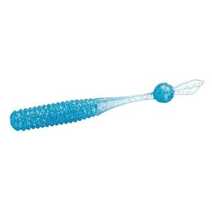 Ever Green Dot Tail 2.5" Soft Plastic Ajing Fishing Lure 506 Clear Blue HS