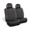Red Bull Racing Leather Look Black Front Car Seat Covers Universal Fit