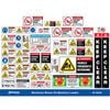 Pinnacle Machinery Sticker Kit Backhoe Loader