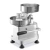 VEVOR 22.5x21cm Hamburger Beef Patty Maker Silver with 3 Convertible Mold Heavy Duty Stainless Steel