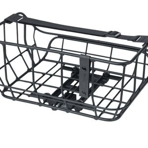 Basil Portland Rear Bicycle Basket Mik 25 Litres Black