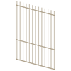 ProtectorAl 0350-1200mm x 1800mm Paperbark Picket Top Pool Fence Panel Raked Up to 15º