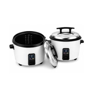 Pro.equip Traditional Rice Cooker White 5.6L (2 Pack)