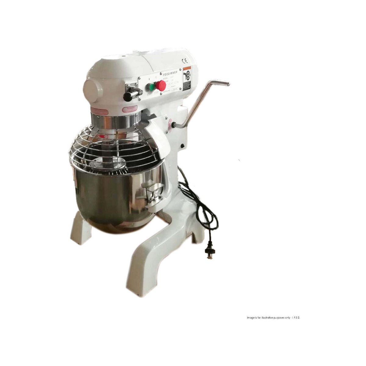 Stand Mixer Bakery 20l Planetary Mixer BakerMax 20 Litre Heavy