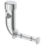 evekare 32mm Chrome Toilet Roll Holder with Rail Attachment