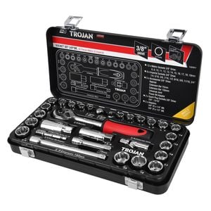 Trojan 30 Piece 3/8" Socket Tin Set TJQ28837