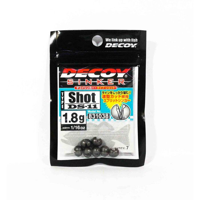 Decoy DS11 Shot Fishing Sinker 1.8g