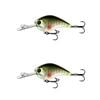 2x 13 Fishing 60mm Jabber Jaw Deep Crankbait Fishing Lures - Dream Gill