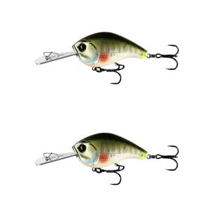2x 13 Fishing 60mm Jabber Jaw Deep Crankbait Fishing Lures - Dream Gill