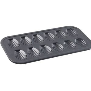12pc Bakers Secret Madeleine Pan Premium Non Stick Dishwasher Safe
