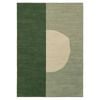 Loopsie-230cm X 160cm-barrio Green And Cream Washable Rug