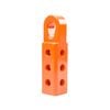 4wd Recovery Soft Shackle Hitch (sk+ Pro) With Teardrop Shaped Eyelet - Orange